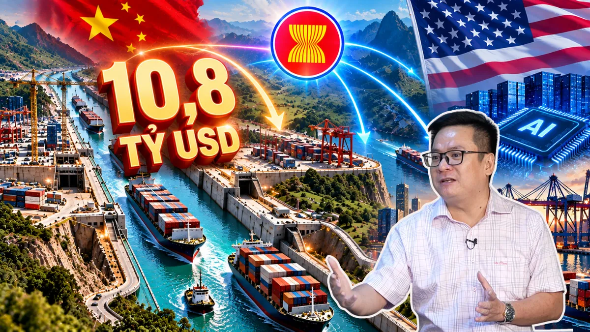 Kênh đào Bình Lục: Bước ngoặt chiến lược trong thương mại Trung Quốc – Đông Nam Á