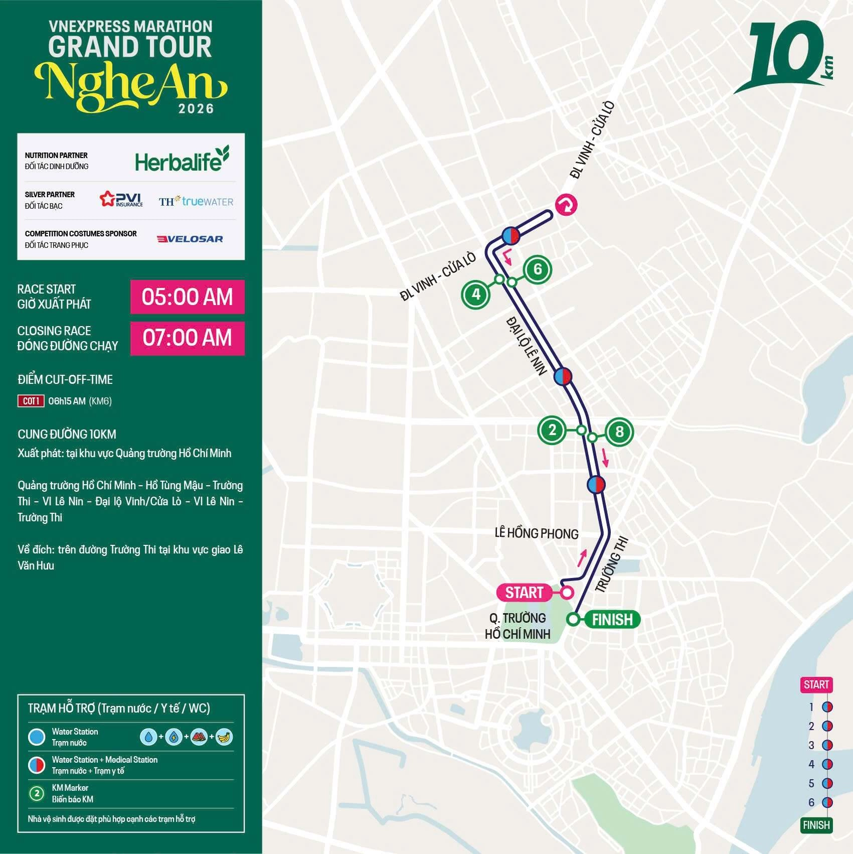 VnExpress Marathon Nghệ An: hướng dẫn hoàn chỉnh trước ngày đua