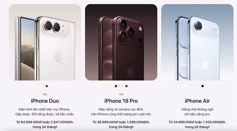 iPhone 18 Pro và Pro Max: nên chọn bản nào, dung lượng bao nhiêu?