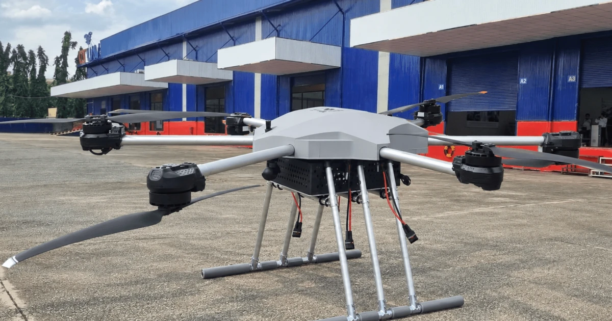 UAV vận tải hạng nặng 100kg: Bước ngoặt cho logistics không người lái