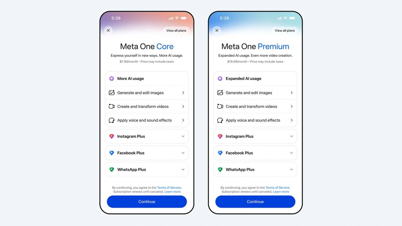 Meta One Subscription: Satu Langganan Untuk Empat Aplikasi Utama