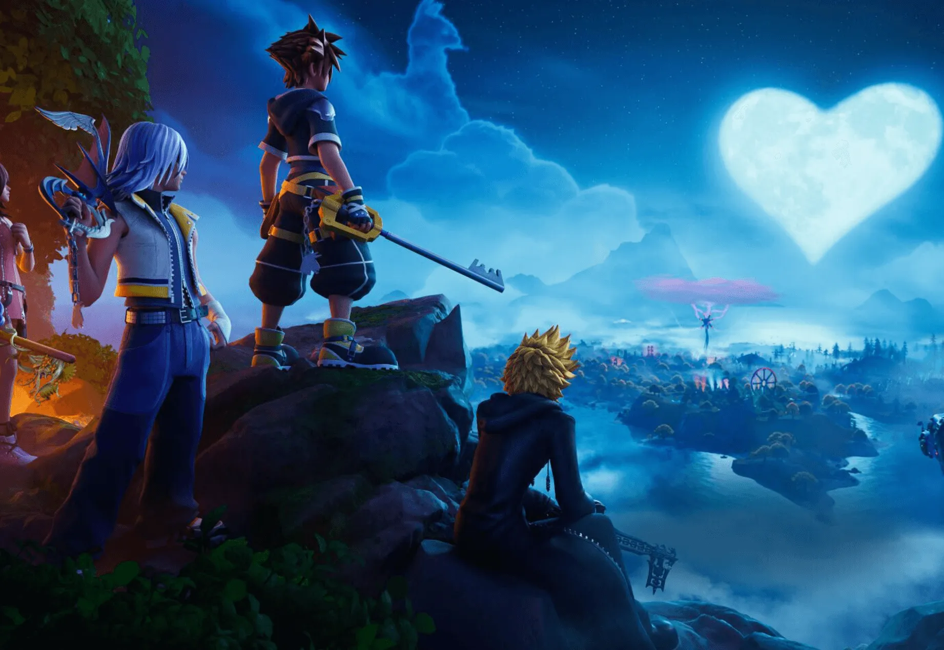 Hướng dẫn sở hữu Keyblade Mythic và toàn bộ trang phục Kingdom Hearts trong Fortnite