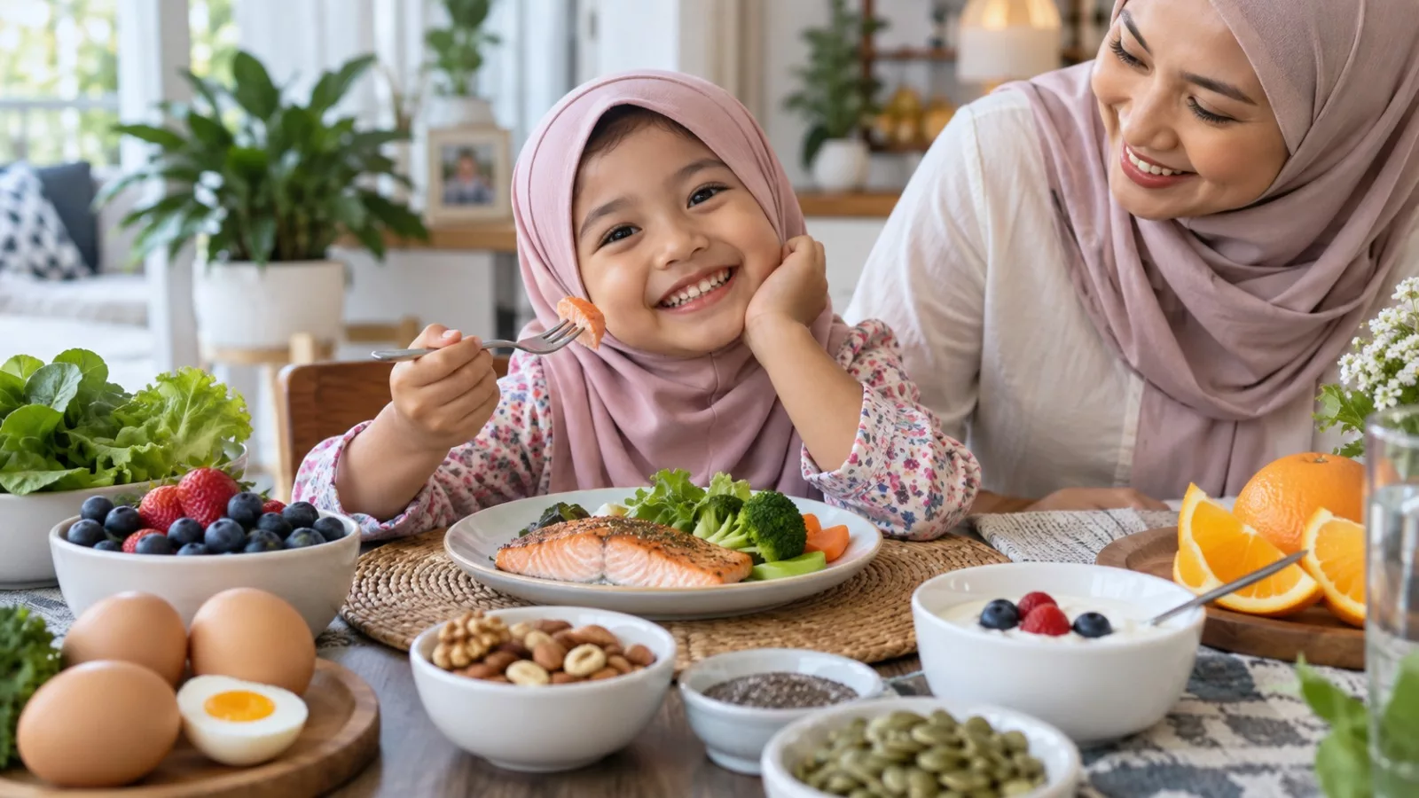 9 Makanan Terbaik Untuk Fokus & Memori Otak Anak