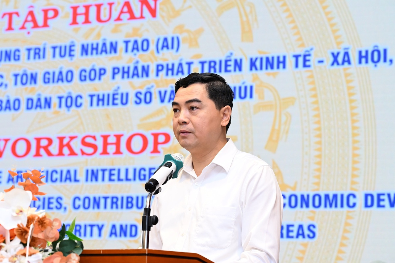 Bộ Dân tộc và Tôn giáo đẩy mạnh ứng dụng AI trong hoạch định chính sách