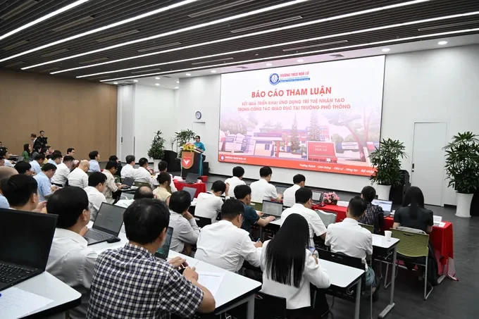 Giáo viên chưa sẵn sàng dạy AI từ lớp 1: Phụ huynh cần tỉnh táo