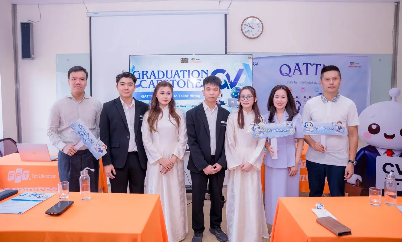 Từ đồ án tốt nghiệp đến gọi vốn: hành trình nền tảng AI tìm việc QATTH
