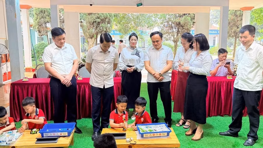 Từ mầm non đến trung học: AI và Robotics đang đổi mặt giáo dục vùng cao