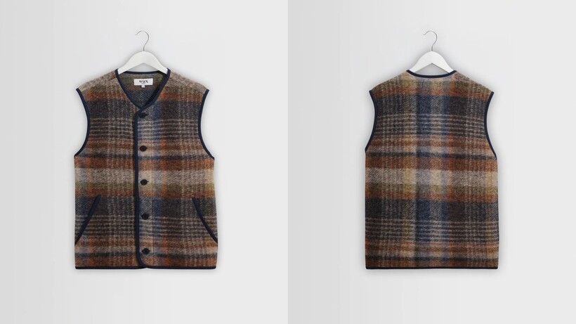 Áo khoác và gilet mùa thu: Wool Italia gặp workwear chức năng
