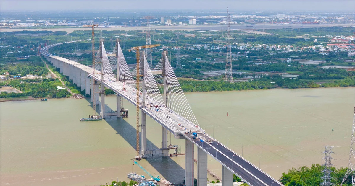 Cầu Phước Khánh và cao tốc Bến Lức - Long Thành sắp thông xe