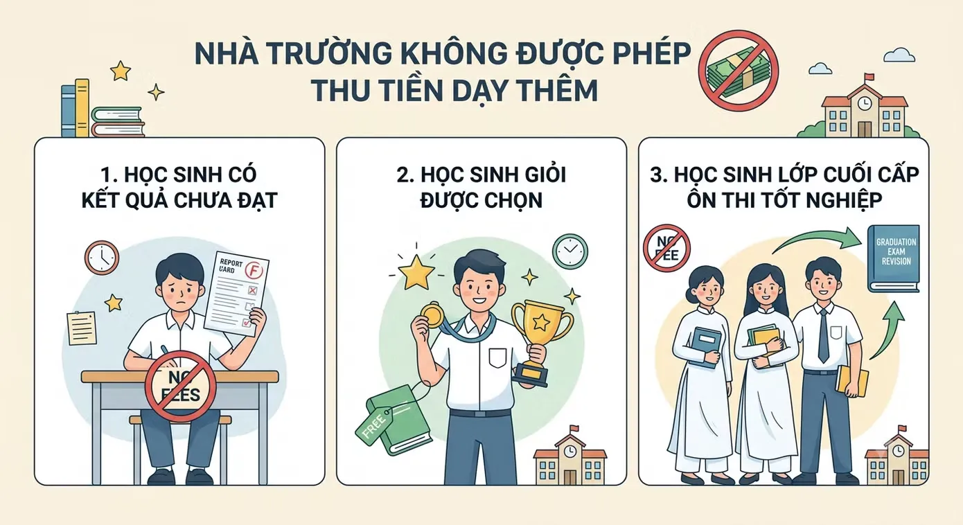 Phân biệt khoản thu bắt buộc và tự nguyện đầu năm học
