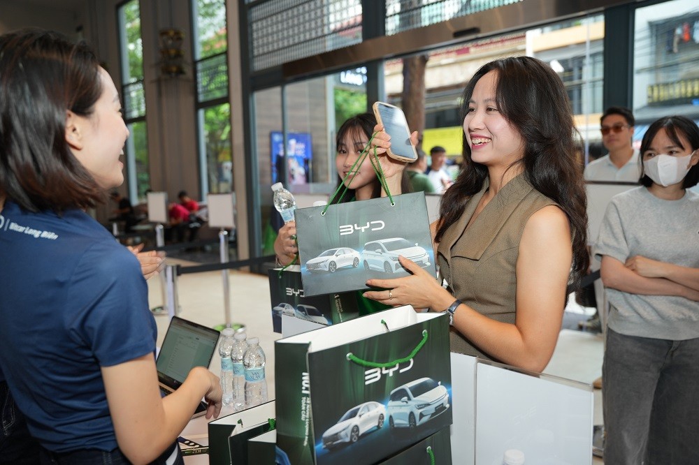 BYD Fest 102 Hà Nội: Ngày hội ưu đãi cho tài xế xe điện
