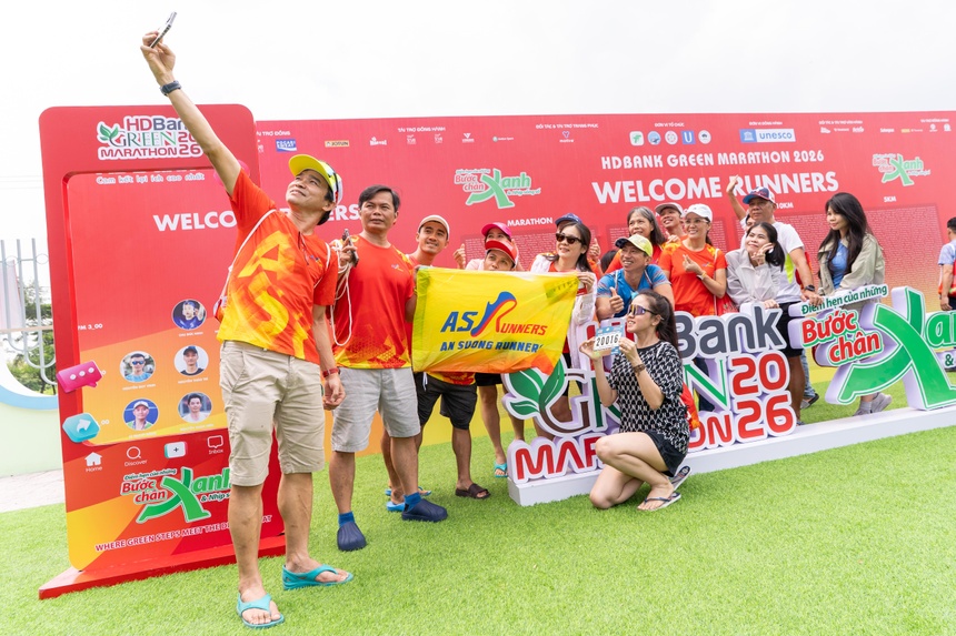 HDBank Green Marathon Cần Giờ: Điểm hẹn của những bước chân xanh