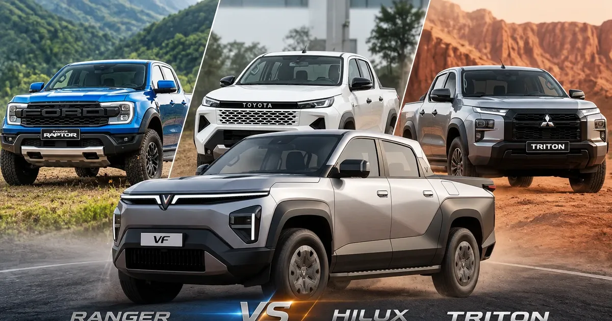 VinFast VF Wild giá 799-860 triệu: đủ sức đối đầu Ranger, Hilux, Triton?