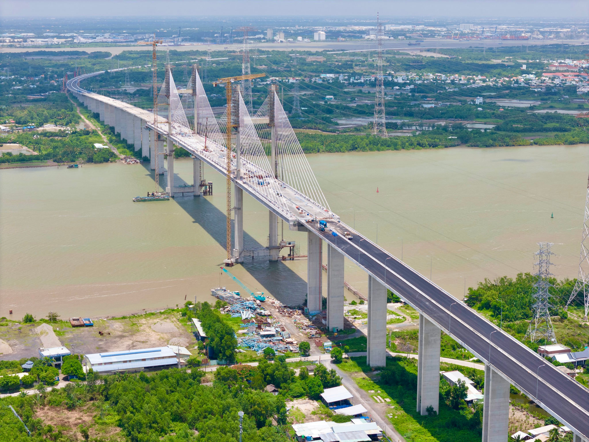 Cầu Phước Khánh và cao tốc Bến Lức - Long Thành sắp thông xe