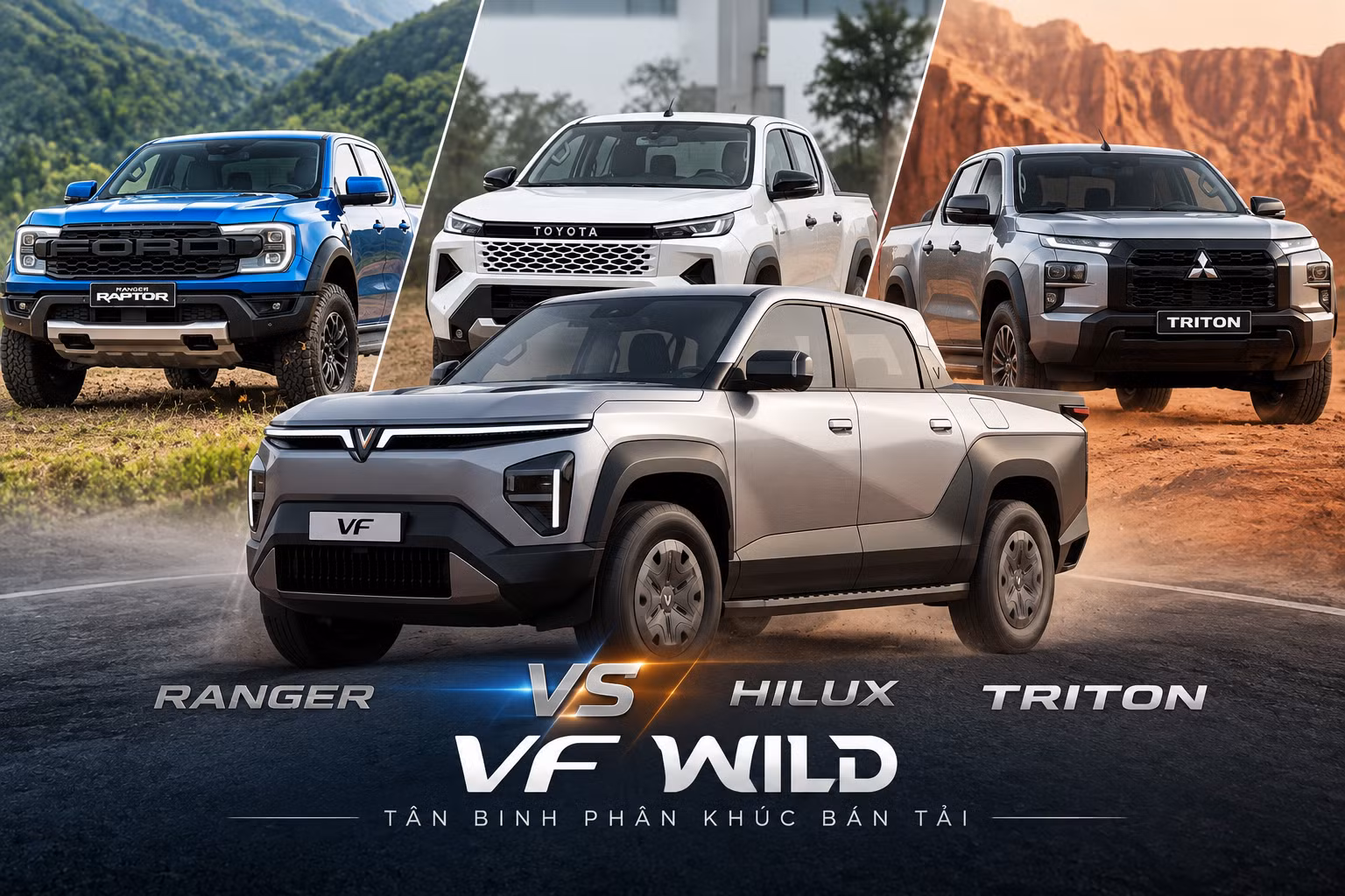 VinFast VF Wild REEV: Có đủ sức thách thức Ranger, Hilux?