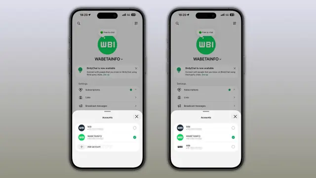 WhatsApp sắp cho phép quản lý ba tài khoản trên cùng một iPhone