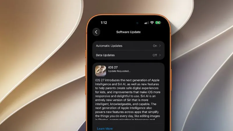 iOS 27 mang những gì mới: Siri AI, Liquid Glass và iPhone được hỗ trợ