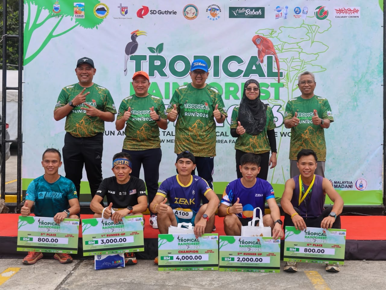 Budaya Larian Denai Gunung Meletup, Dari Hutan ke Puncak