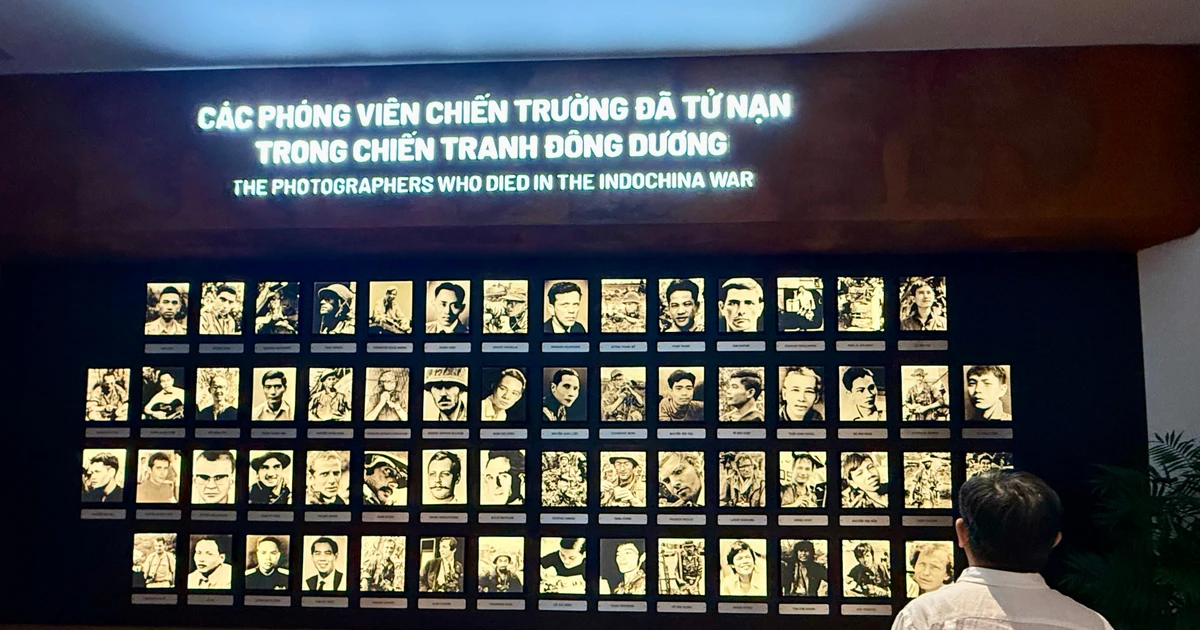 Bảo tàng Chứng tích Chiến tranh mở không gian nhập vai phóng viên