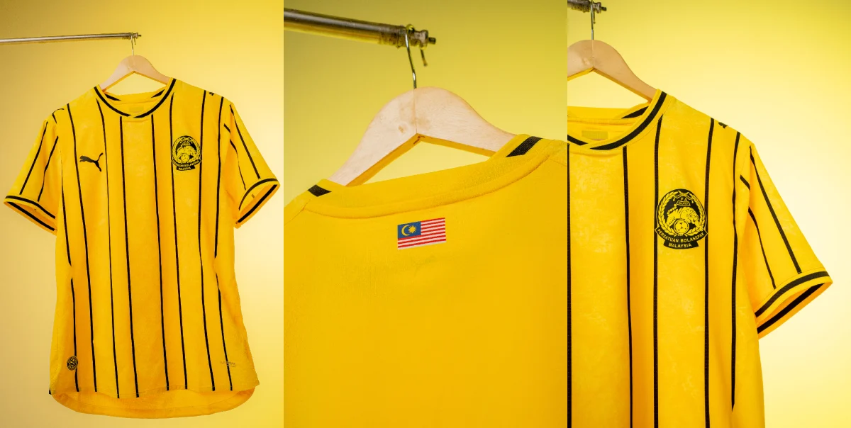 Jersi Harimau Malaya Baharu: Retro Kuning Hitam, Teknologi Ultra Moden