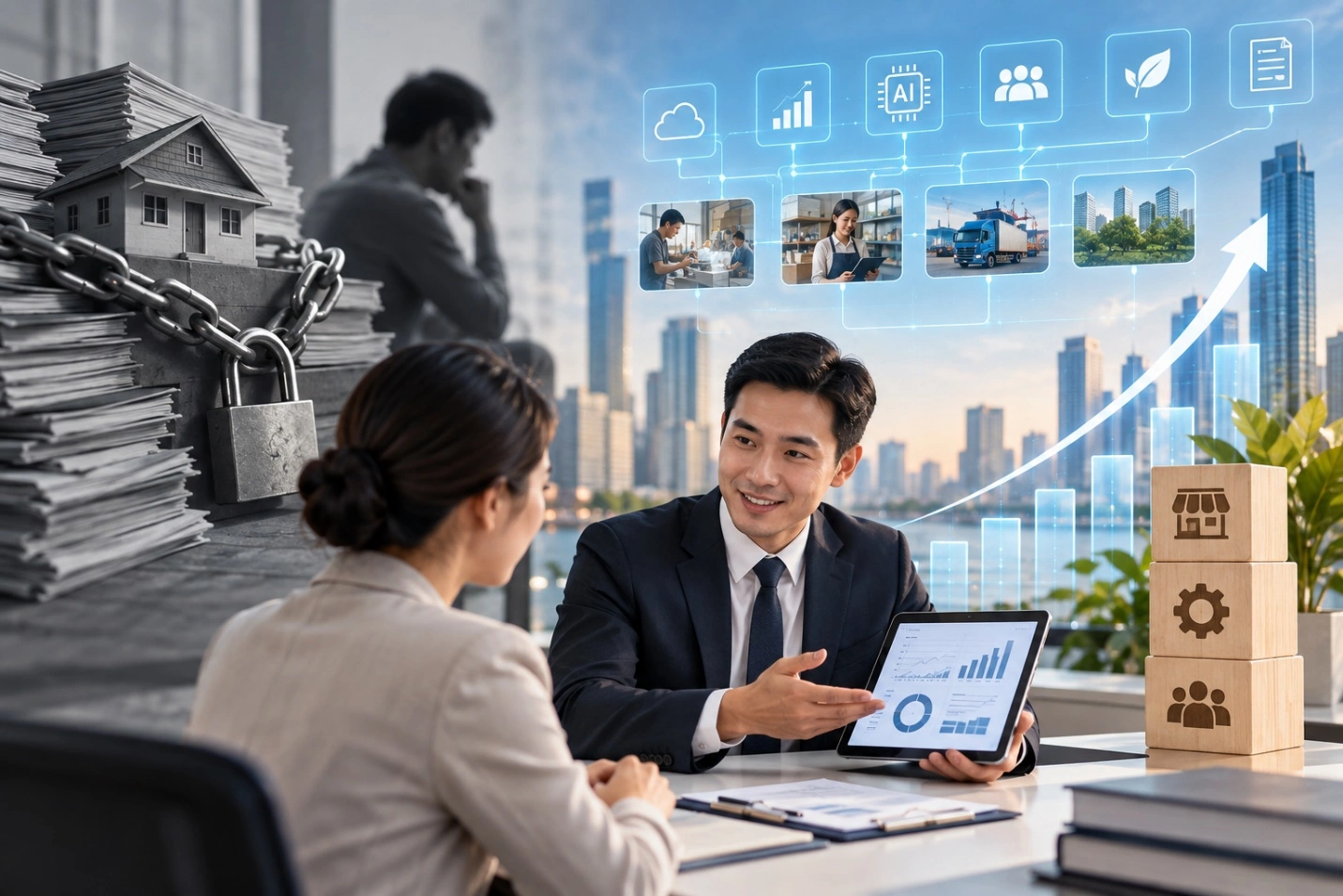 Dữ liệu thay thế tài sản bảo đảm: cơ hội mới cho tín dụng SME