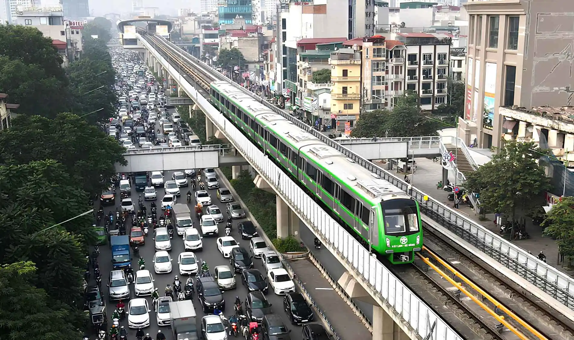 Kiểm soát khí thải giao thông: Hạ tầng xanh phải đi trước
