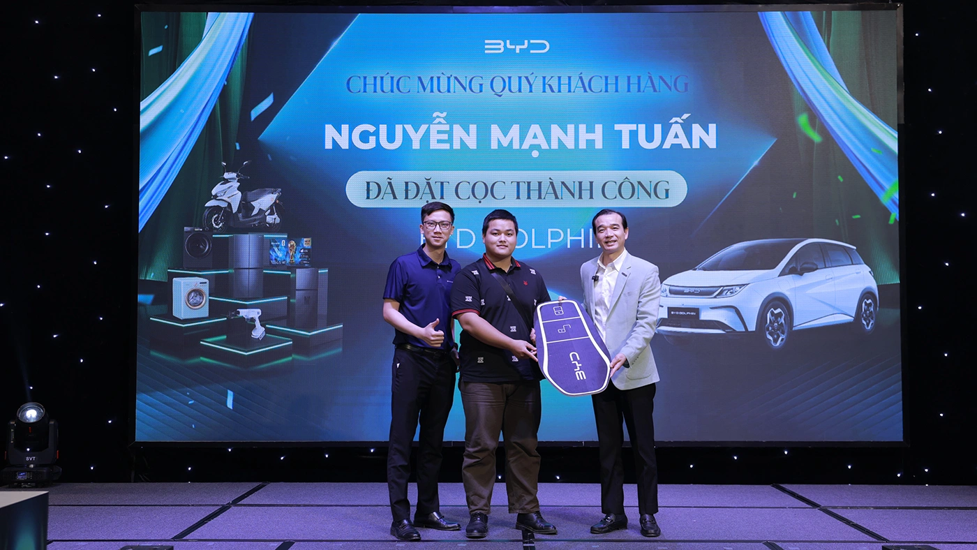 BYD Fest 102 Hà Nội: Ngày hội ưu đãi cho tài xế xe điện