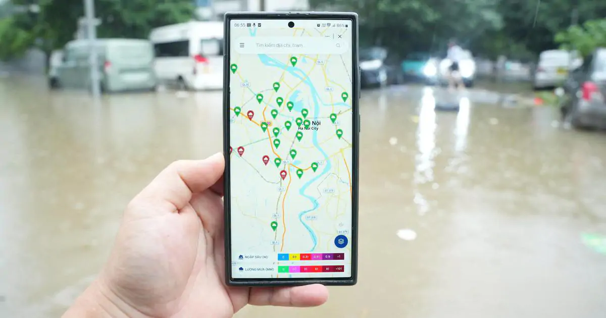 Bản đồ mưa ngập iHanoi: Hứa nhiều, giúp ít trong ngày mưa lớn