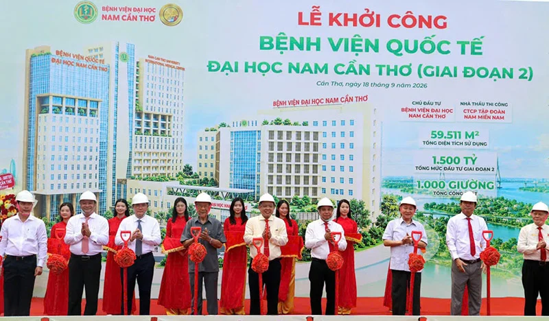 Bệnh viện Cần Thơ 1.500 tỷ: Bước nhảy để thành trung tâm y tế Đồng bằng