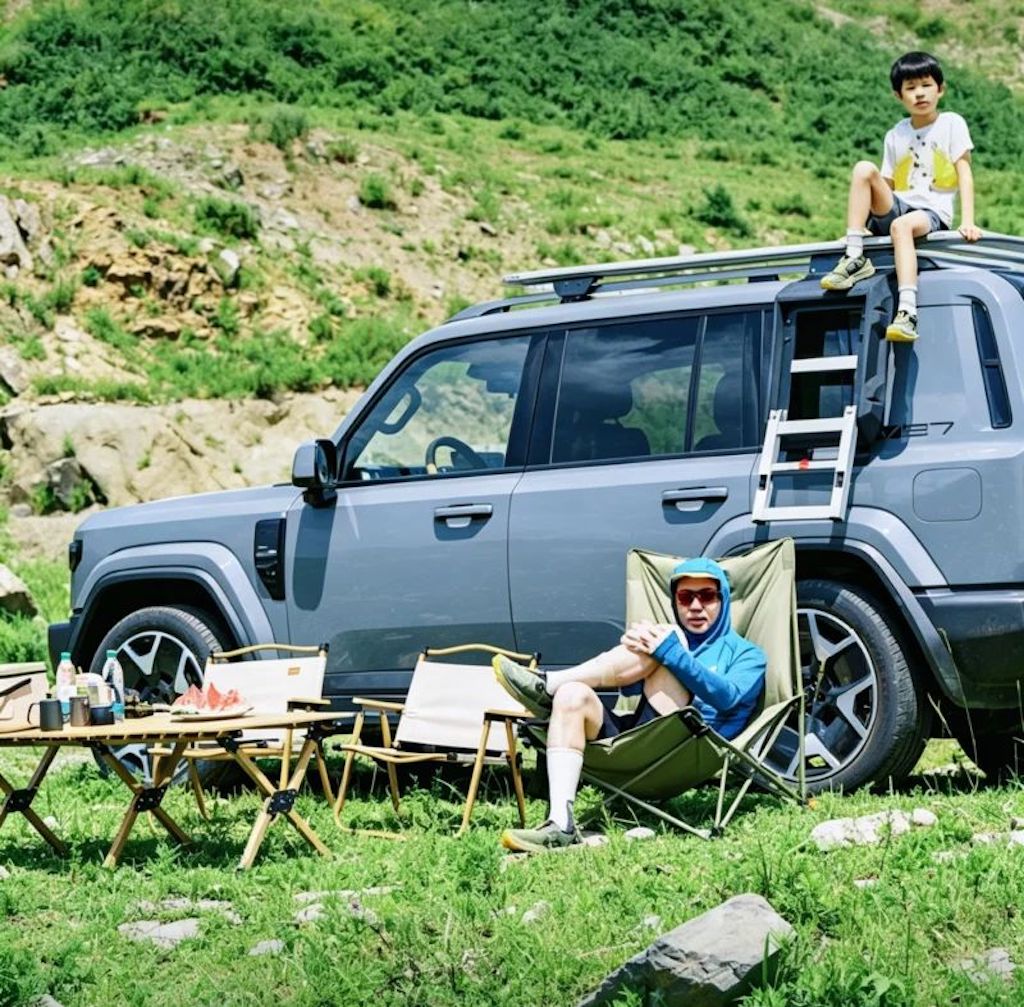 iCaur V27 EREV: xe địa hình hybrid tầm xa 1.230km
