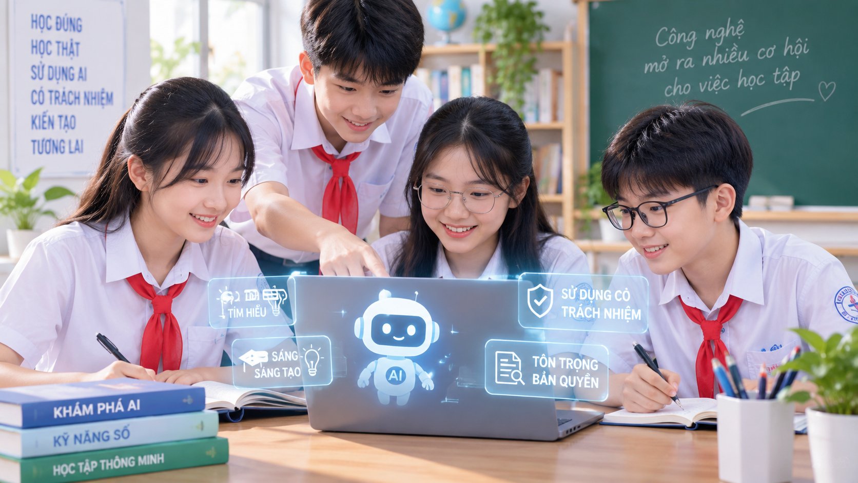 Thông tư 49 có hiệu lực: AI thành trợ giảng, không phải máy làm bài hộ