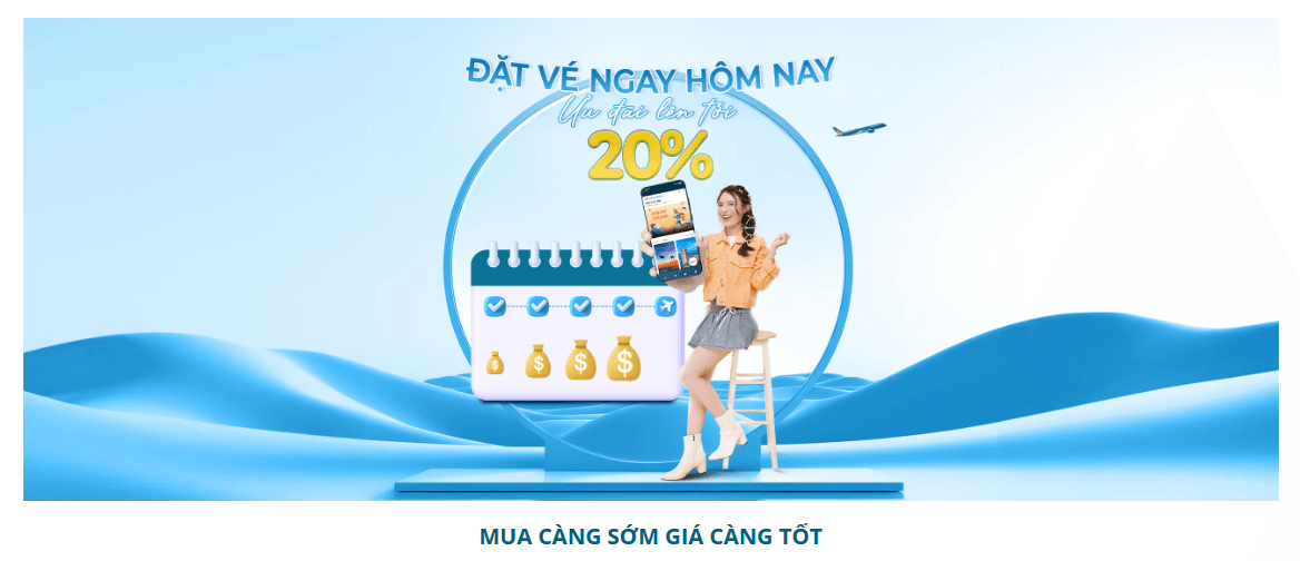 Mùa cao điểm cuối năm: Chiến lược đặt vé máy bay giá tốt