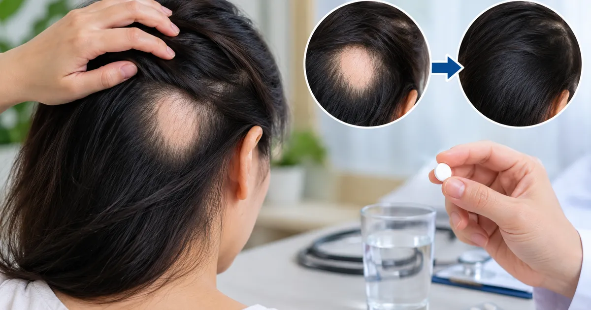 Thuốc JAK điều trị viêm khớp mở hy vọng mới cho rụng tóc từng mảng