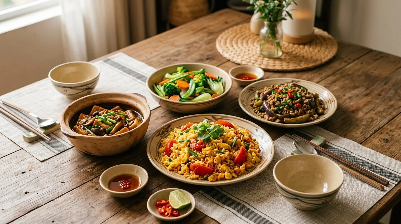 5 món ăn hàng ngày 10–25 phút cho cơm tối dễ nấu