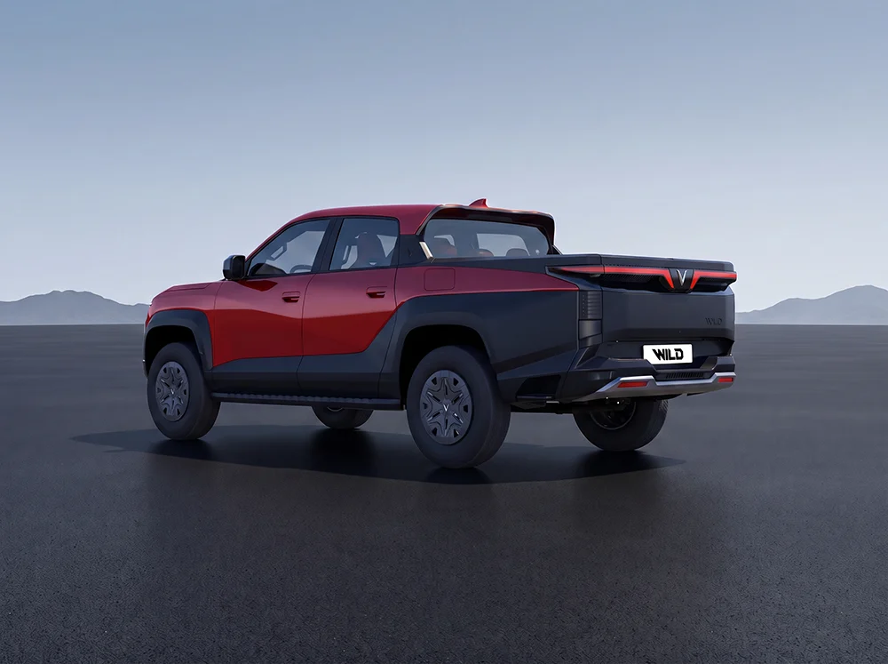 VinFast VF Wild REEV: bán tải điện mở rộng phạm vi thách thức SUV