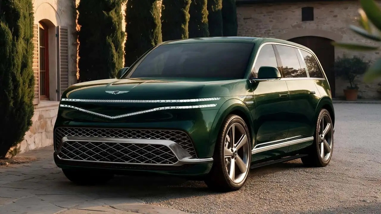 Genesis GV90 điện: SUV hạng sang với nội thất thương gia và tầm hoạt động 500km