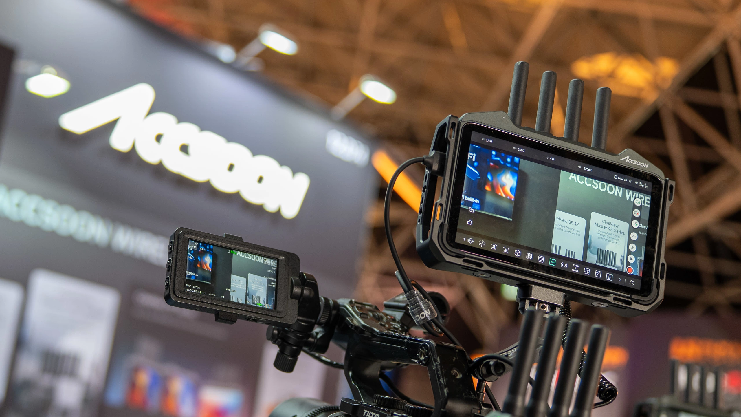 Màn hình giám sát ngoài và điều khiển camera: Atomos, Sony, Accsoon