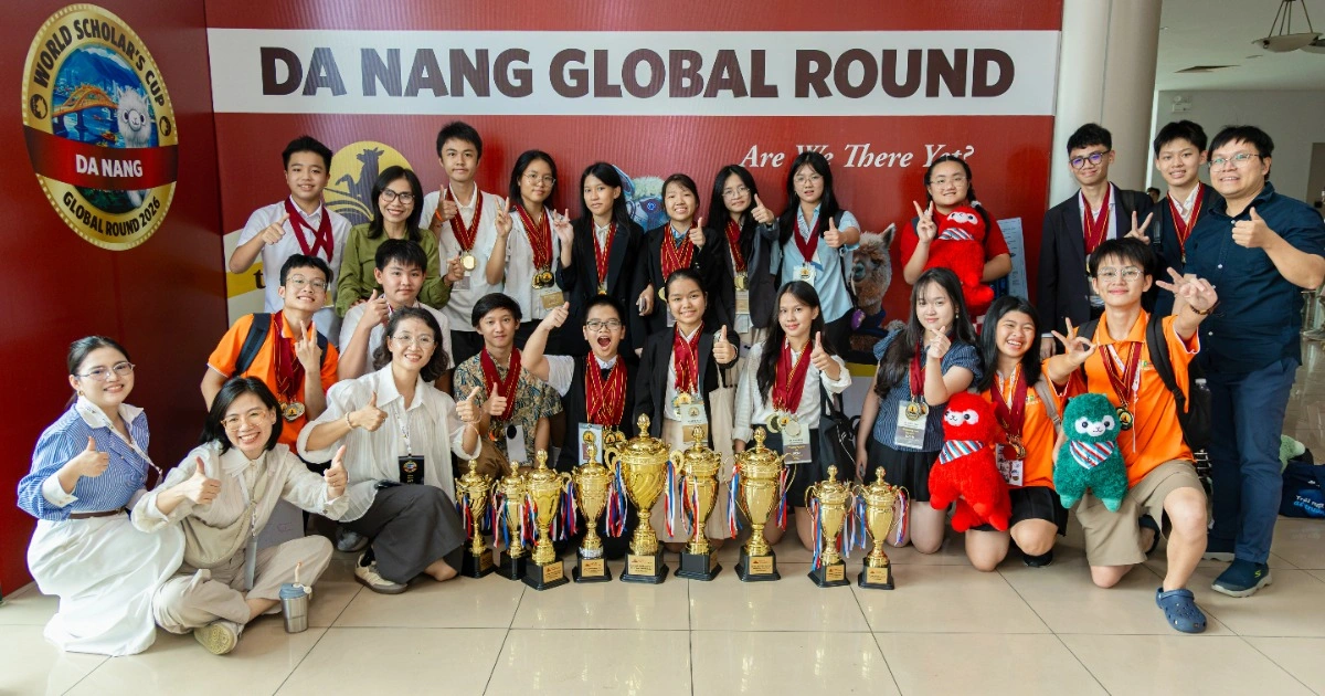 1.000 học sinh quốc tế tranh tài tại Vòng toàn cầu World Scholar's Cup ở Đà Nẵng