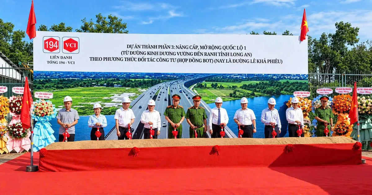 Quốc lộ 1 TP.HCM tăng tốc, mở đường cho kết nối Tây Ninh