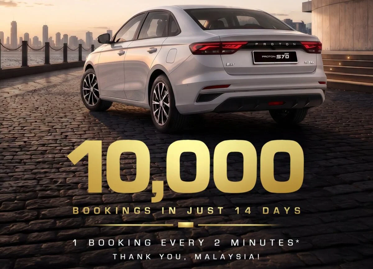 Proton S70 i-GT: Harga Agresif, Tempahan Meletup