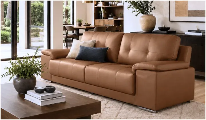 Sofa Kulit Sintetik Premium: Sentuhan Mewah untuk Rumah Moden