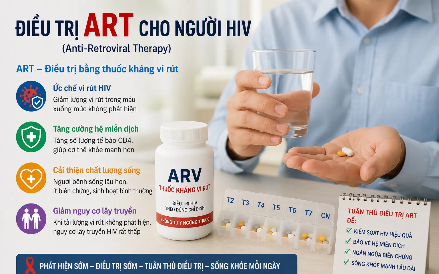Phác đồ HIV với dolutegravir: bước ngoặt trong quản lý bệnh mạn tính