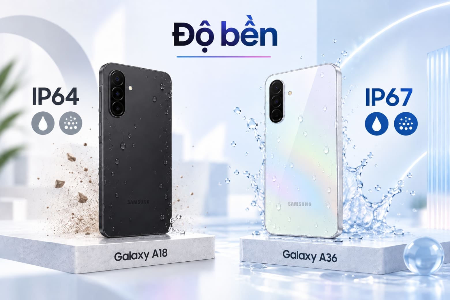Galaxy A18, OPPO Reno14 F 5G, A36, A26: nên chọn máy nào?