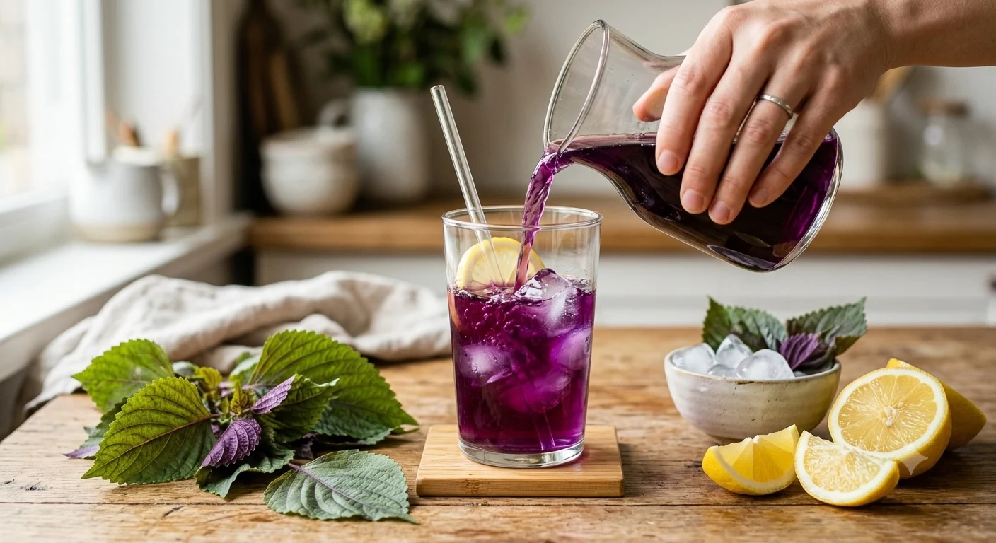 Hoa đu đủ đực ngâm mật ong, nước lá tía tô vắt chanh: uống sao cho lợi chứ không hại?