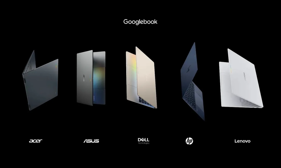 Hướng dẫn chọn mua Googlebook: So sánh 5 mẫu laptop AI