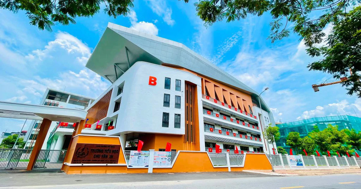 Chu Văn An – chuẩn mới cho trường tiểu học công lập hiện đại tại Hà Nội