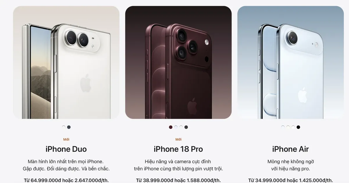 iPhone 18 Pro và Pro Max: nên chọn bản nào, dung lượng bao nhiêu?