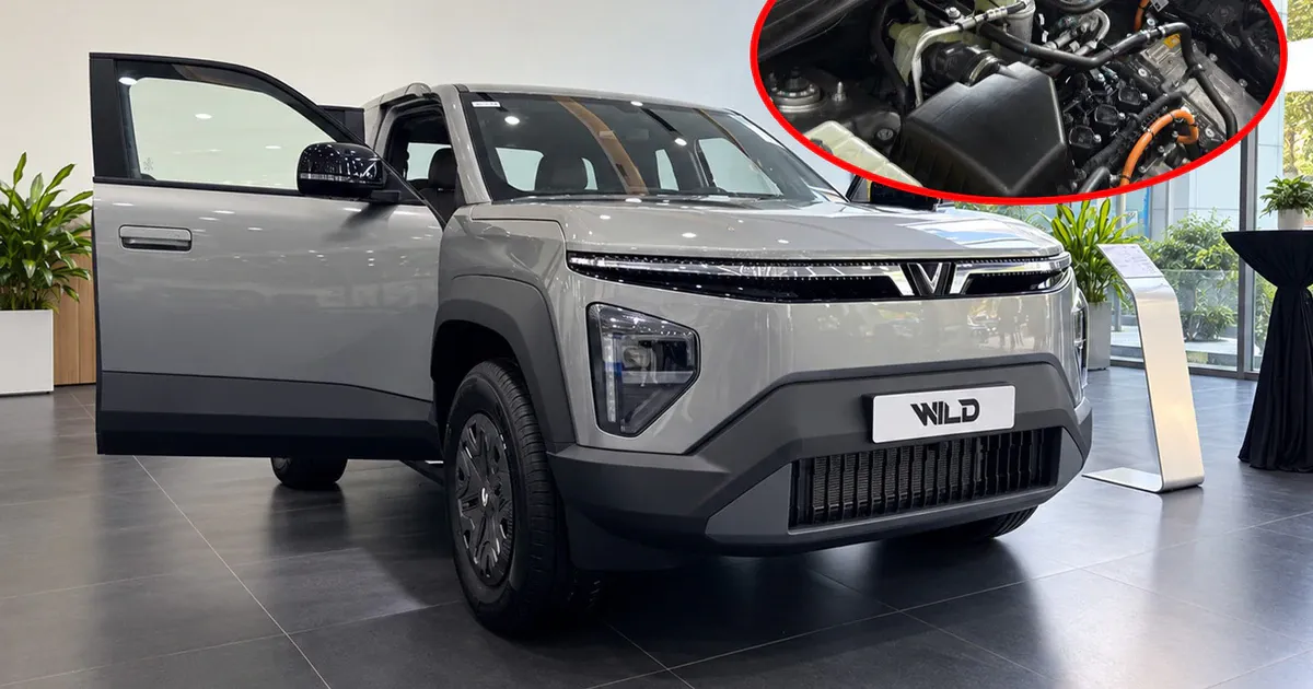 VinFast VF Wild REEV: bán tải hybrid mở rộng phạm vi với thiết kế thực dụng