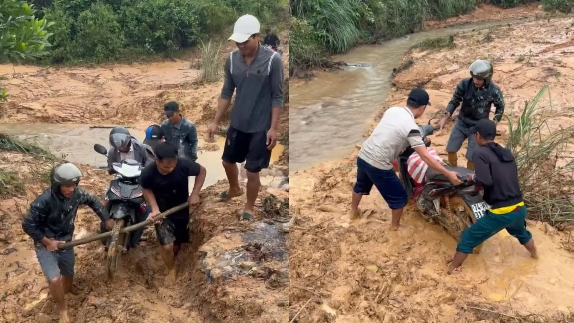Giáo viên vùng sâu băng rừng lội suối gieo chữ ở Cát Trỉa