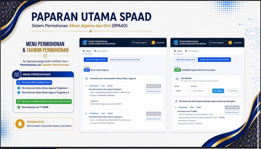 Permohonan Masuk Program Tahfiz dan Pendidikan Islam Dibuka